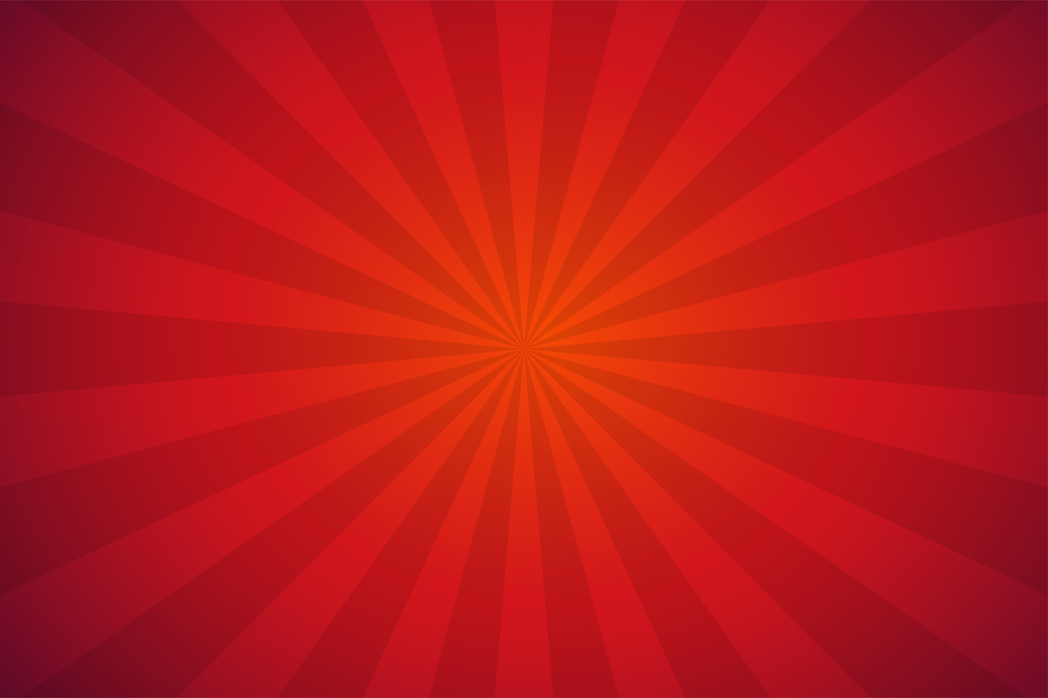 Red Sunburst Background